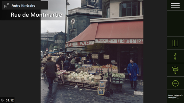 Marché de la rue Montmartre